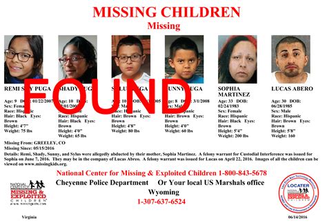 Four children missing from Centennial since June found safe in Louisiana